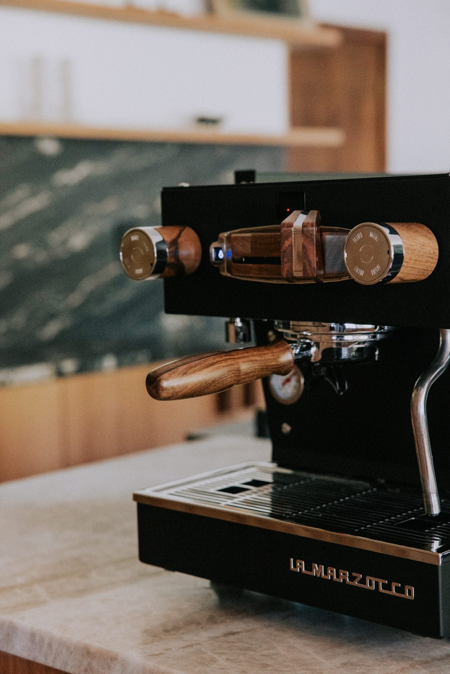 La Marzocco Linea Mini Walnut Customisation Kit