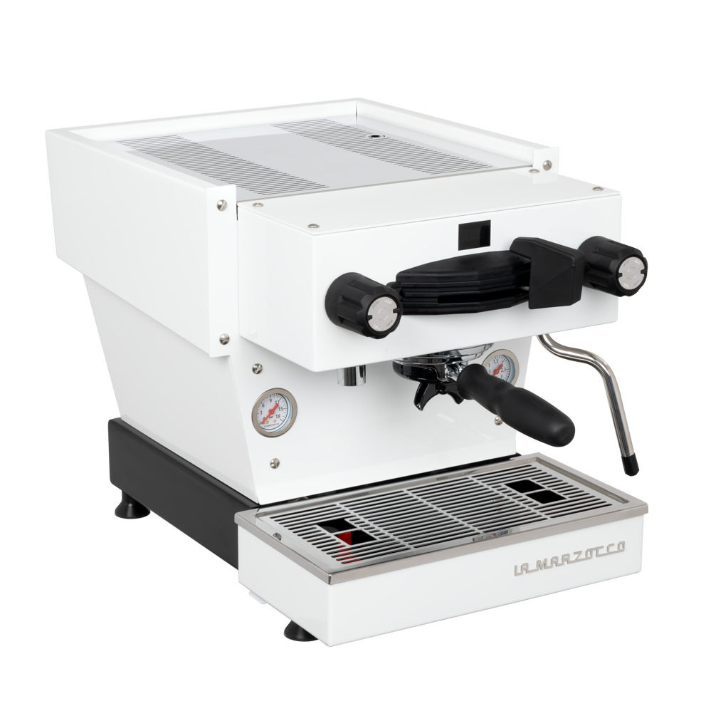 La Marzocco Linea Mini Espresso Machine - Front View white