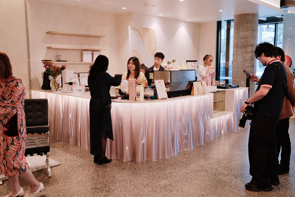 Premium beverage catering bar service at a Melbourne event